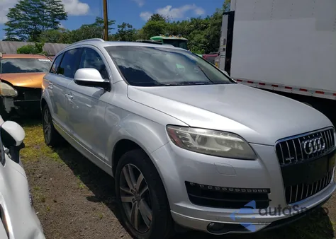 2013 Audi Q7 Premium Plus from USA, damaged, VIN WA1LGAFE3DD007728